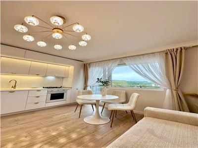 Apartament 3 camere, complet mobilat si utilat